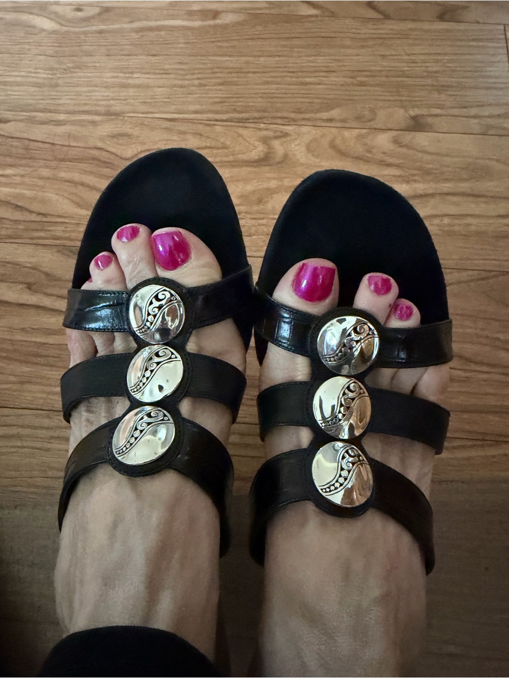 Brighton Elena Wedge Espadrille Swirl sz 9.5